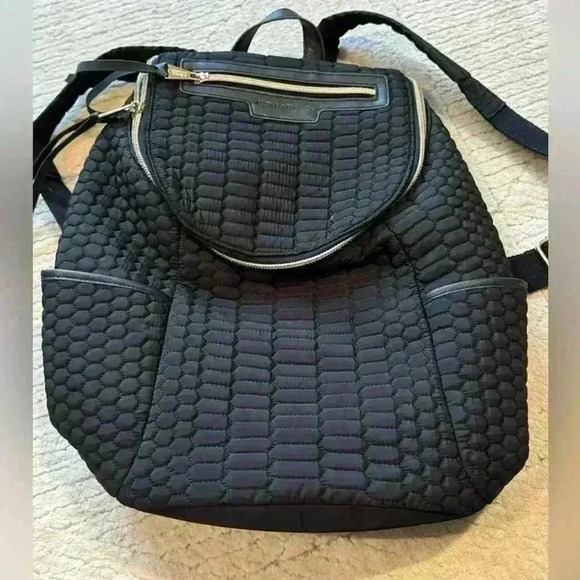 Aimee Kestenberg woman’s nylon quilted backpack purse - Picture 1 of 10